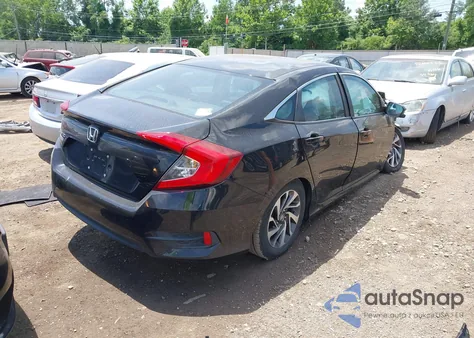 2016 Honda Civic Ex из США, поврежденный, VIN 19XFC2F73GE057067